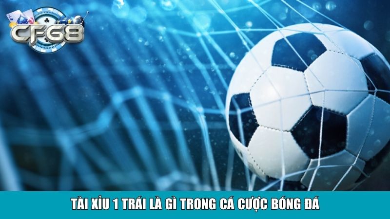 Tài xỉu 1 trái là gì trong cá cược bóng đá